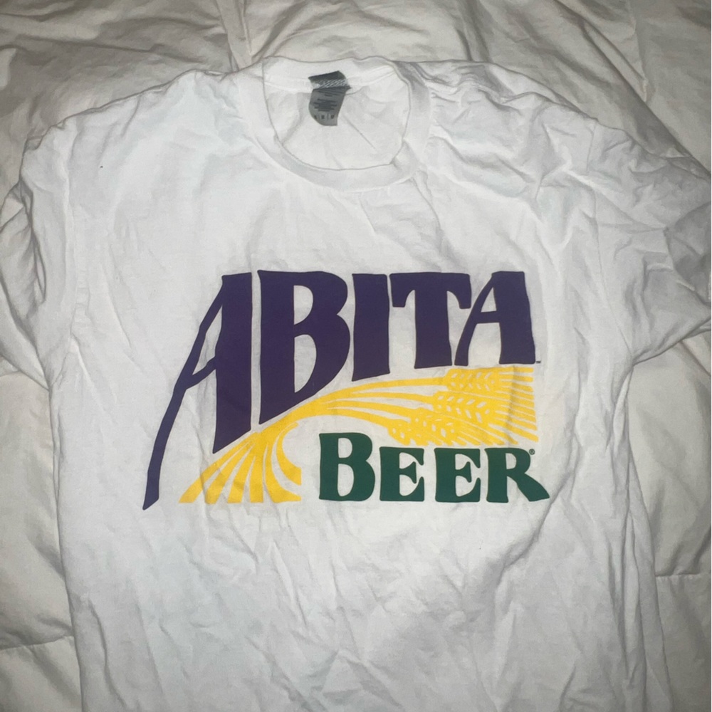 Abita beer Mardi Gras merch t shirt